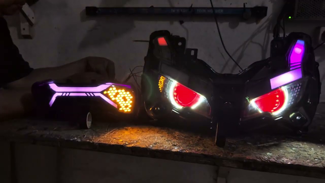 ADV Custom Headlamp Stoplamp
