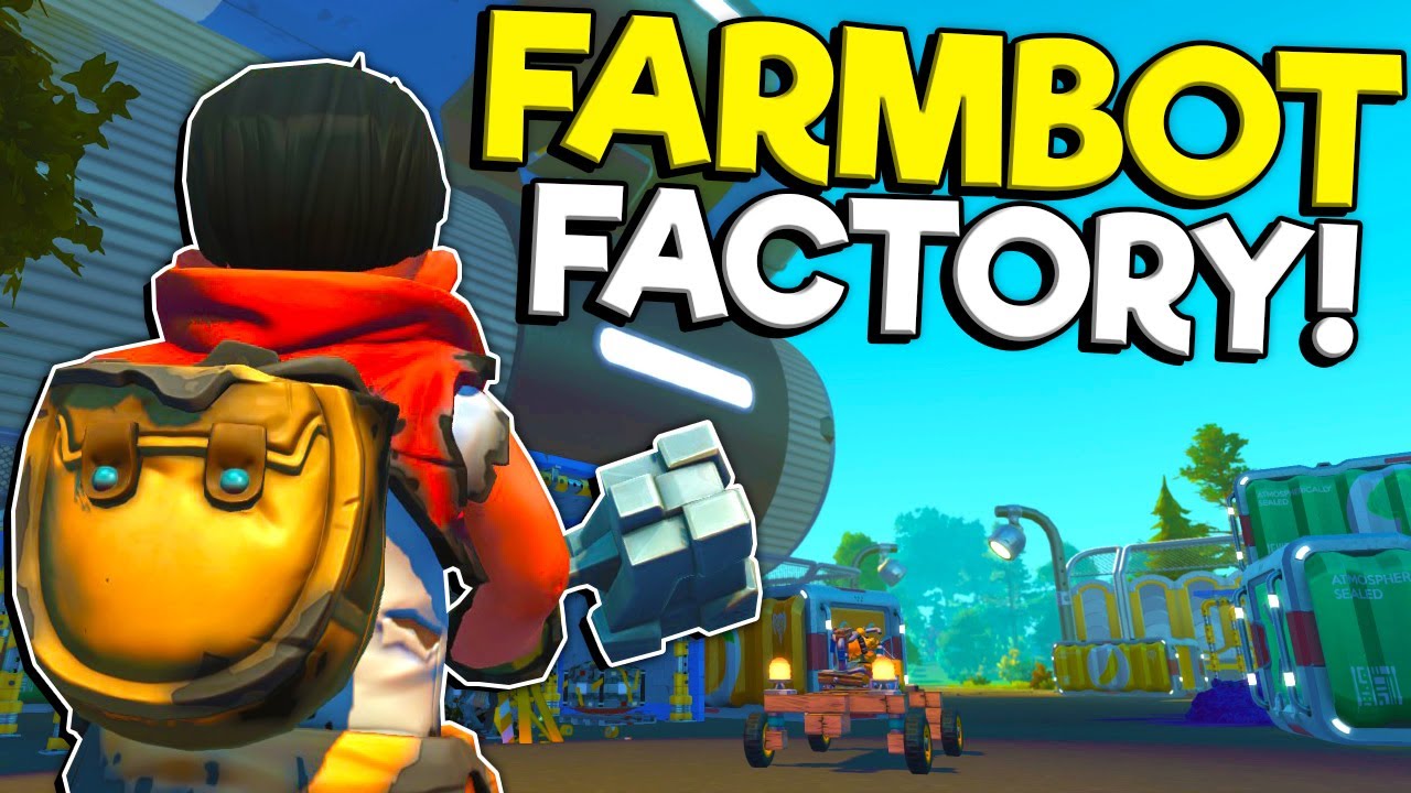 I Found a Farmbot Factory & Strange Forest Fires?! - Scrap Mechanic Survival Gameplay