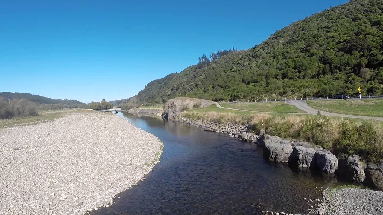 Hutt River - Upper Hutt, New Zealand