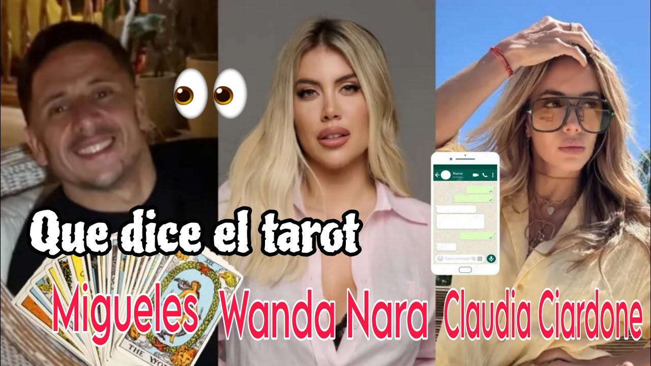 MIGUELES LE ES INFIEL A WANDA NARA?💥 LE ESCRIBIÓ A CLAUDIA CIARDONE?ELLA DICE LA VERDAD?💔🙈