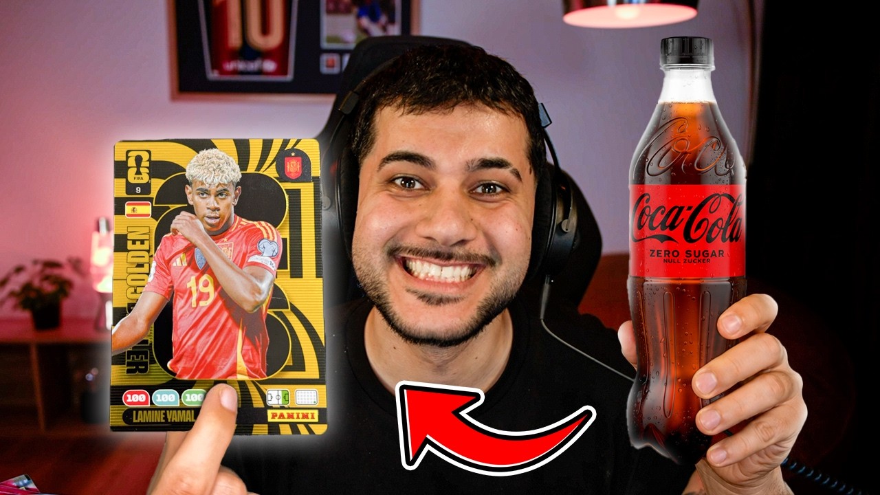 Ich kaufe Cola WM Sticker f&uuml;r 100&euro; und bekomme&hellip;