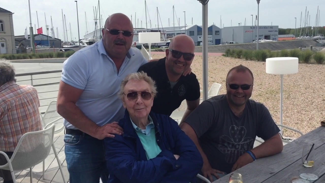 Met Steven Goegebeur op bezoek bij Gaston in Blankenberge