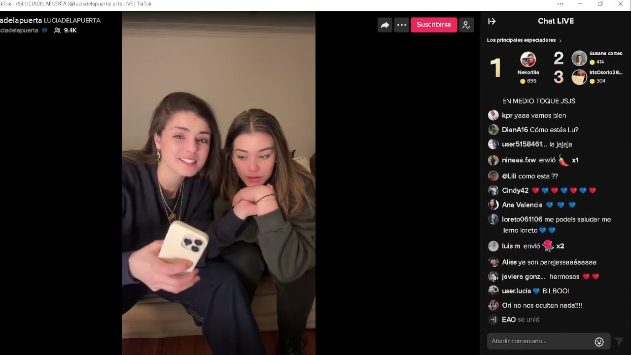 Directo Lucia, Aida y Sofi 14/02/2023 (Completo)