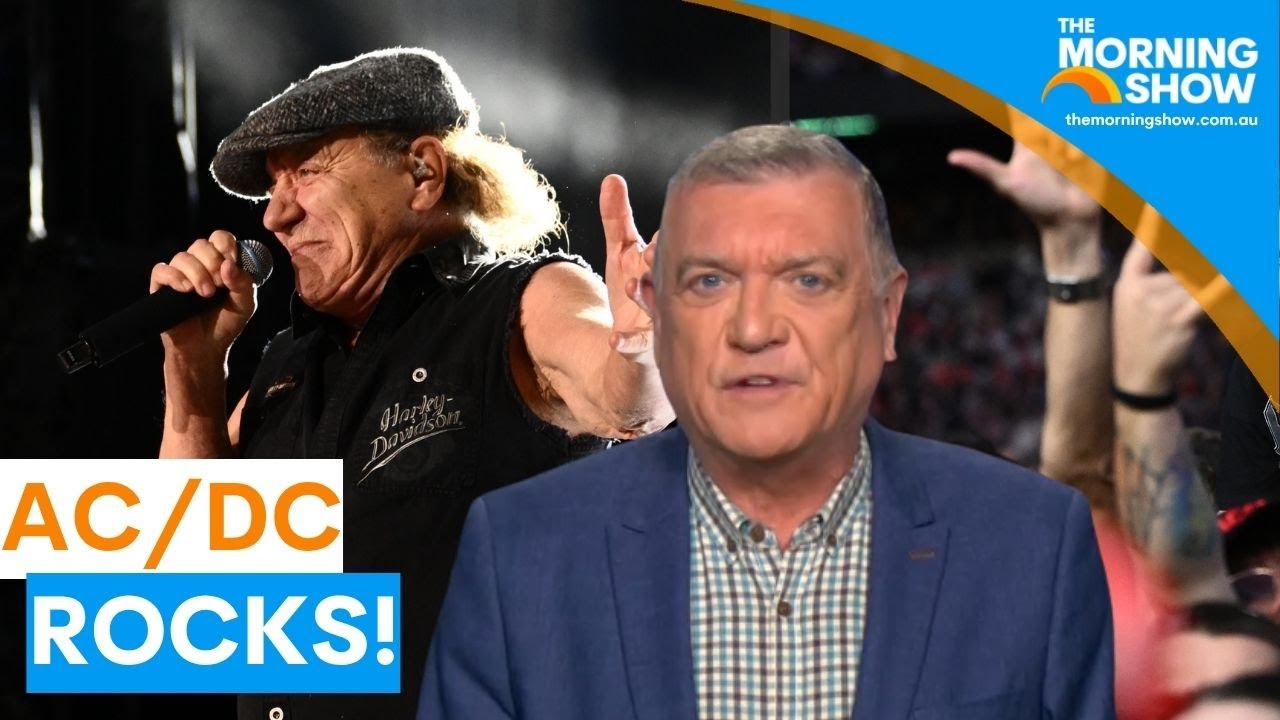 AC/DC rocks Melbourne! | Sunrise