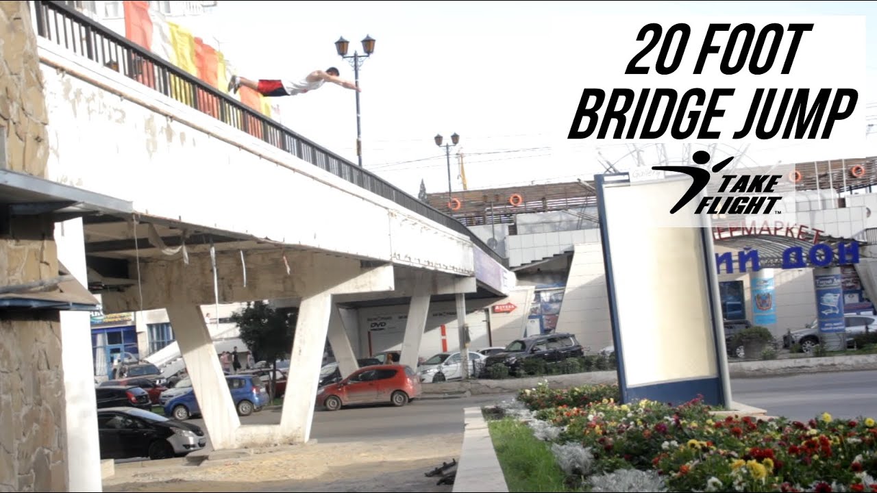 20 Foot Bridge Jump (A Take Flight Story) | Denis Pichugov