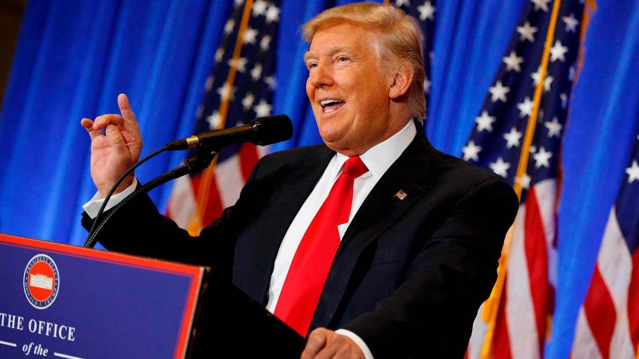 Donald Trump FULL news conference, Jan 11, 2017
