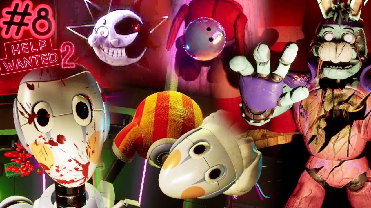 DEJO YOUTUBE... para trabajar en EL CHIP'S 😄 | FNaF Help Wanted 2 (VR) #8 | Gameplay Español