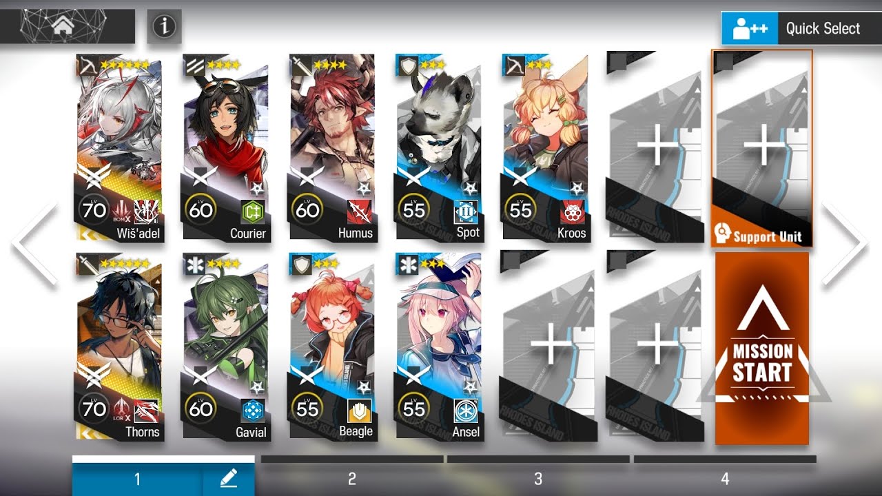 【Arknights】Annihilation 11: South Prison (Wis'adel+Thorns) 