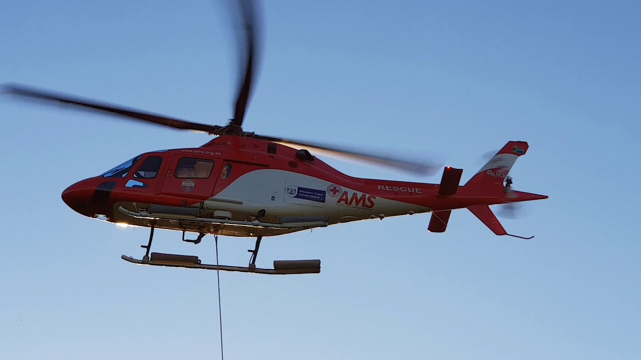 Injured Climber Rescued from Muizenberg Mountain in Cape Town South Africa