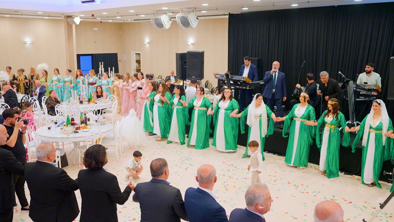Davul Zurna Kristof Ishak/Avdis Besir/Yakup Adikti - Halay Govend Daweta Assyrian Herbole Wedding