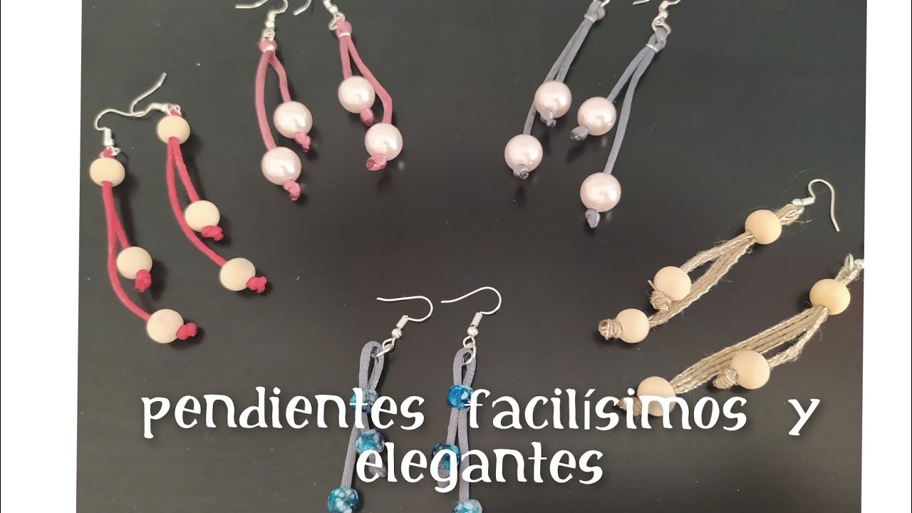 DIY Pendientes f&aacute;ciles