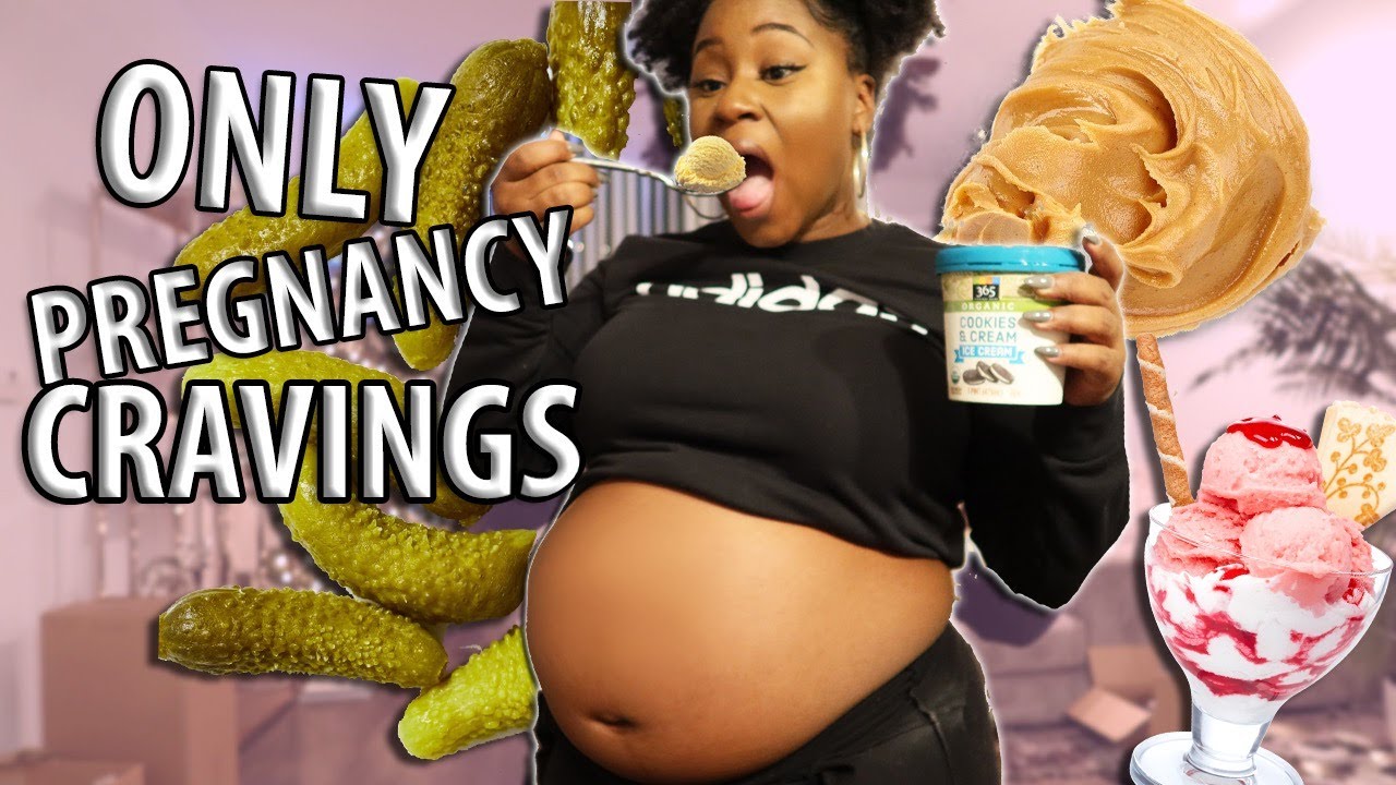 I only ate MY pregnancy food cravings for 24 hours!!!