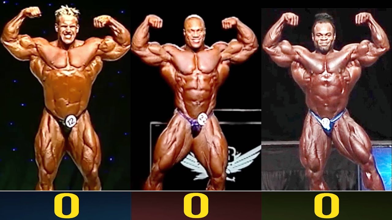 Джей Катлер (2009) против Фила Хита (2011) против Кая Грина (2012) — блиц-матч «Тройная угроза».