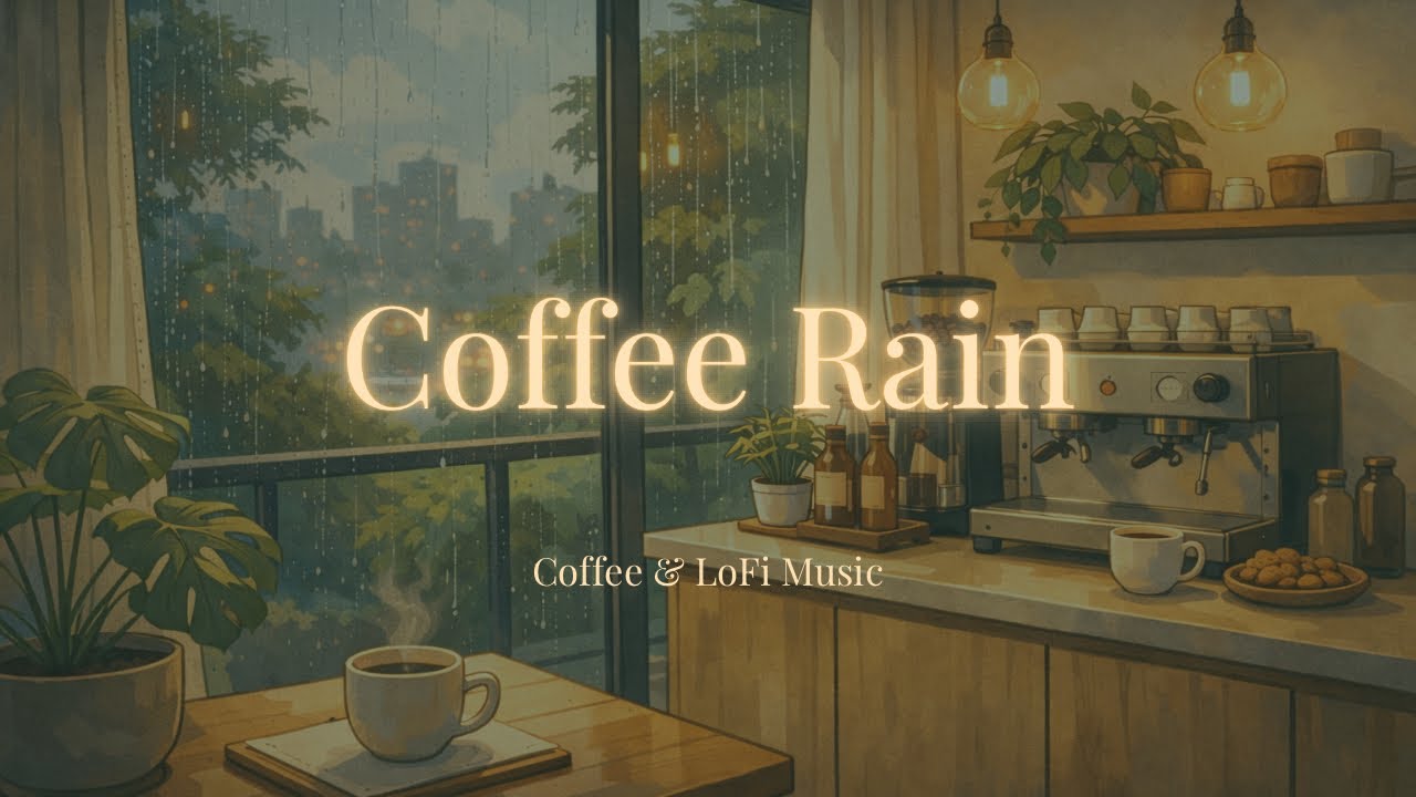 Música lofi para trabajar ☕ lluvia, concentración y calma
