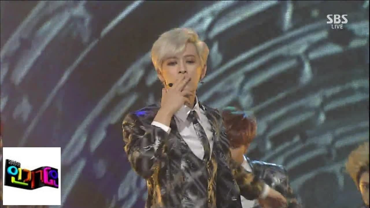[Парень] WITCH (позиция) @ Популярная песня Inkigayo 141019