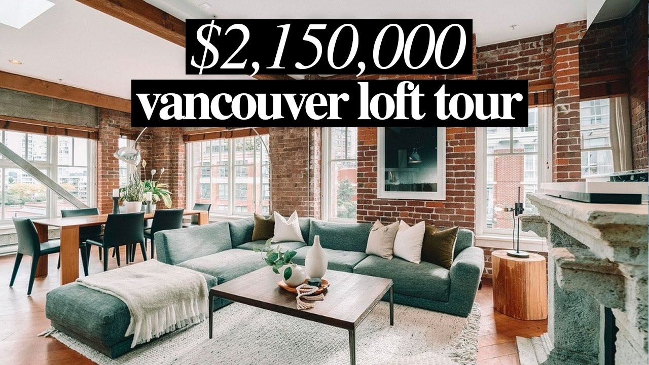 Inside This $2.1 Million Vancouver Loft | Vancouver Loft Tour