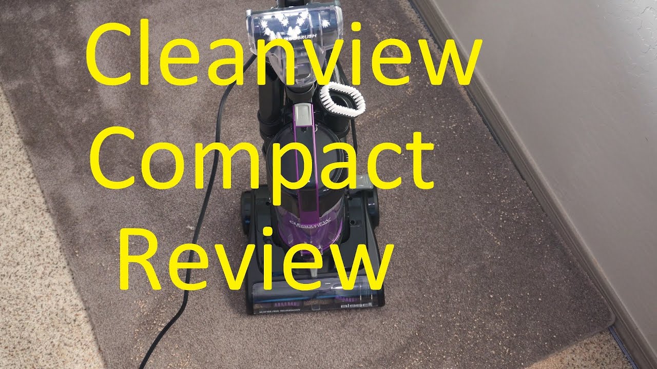 Обзор Bissell Cleanview Compact Turbo!