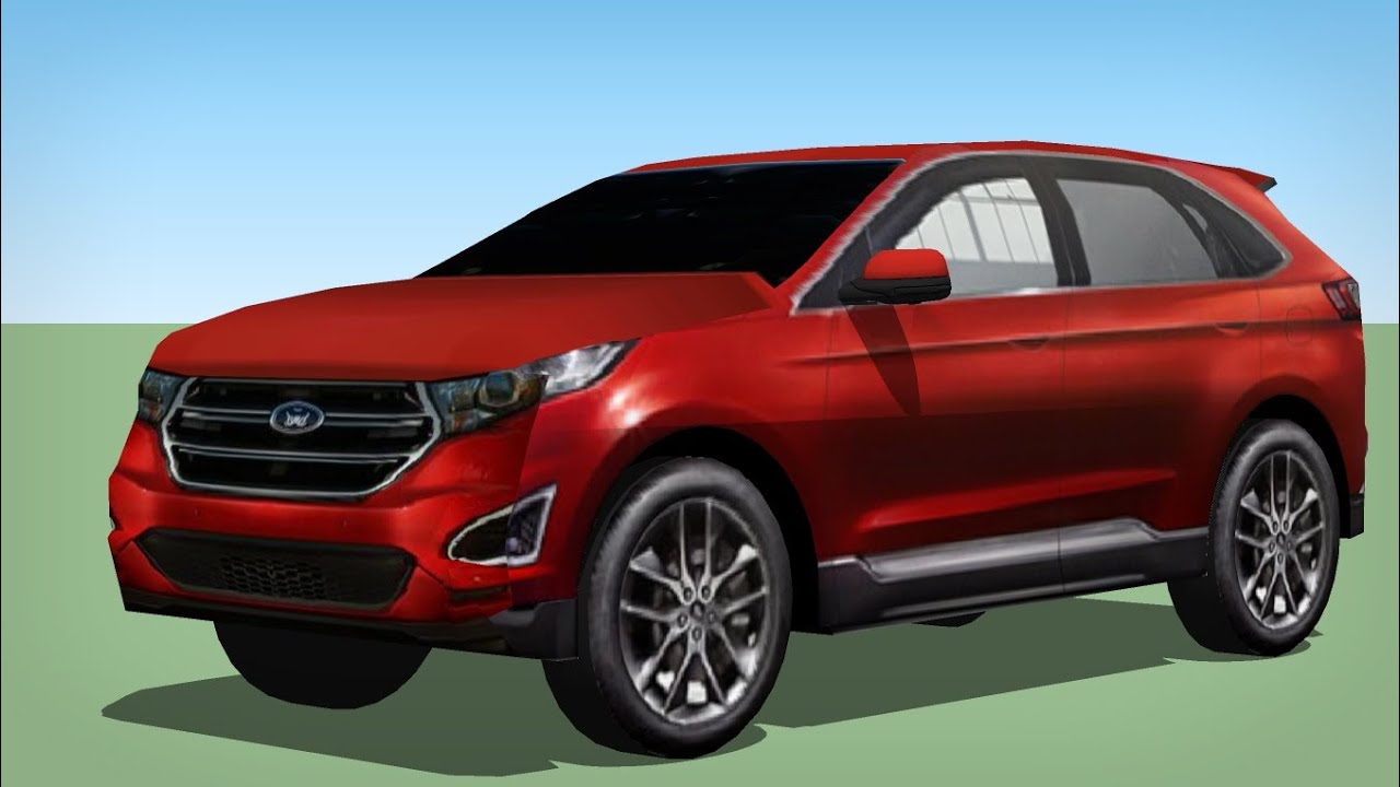 Make a Sketchup Car Like This in 20 Steps! | Intermediate Tutorial by Jack Strait