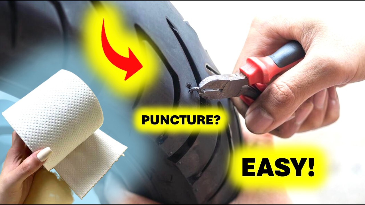 Tissue Paper Vs Motorcycle Puncture | Does It Really Work?