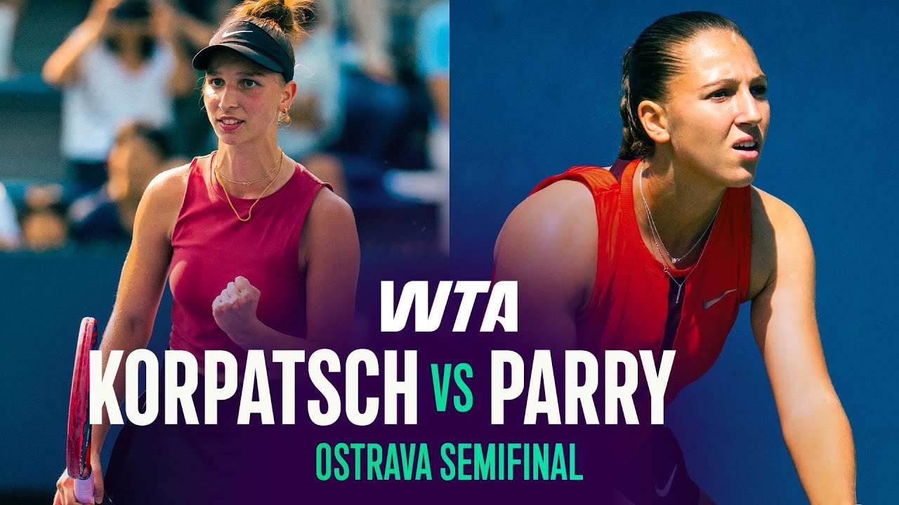 Diane Parry vs. Tamara Korpatsch | 2026 Ostrava Semifinal | WTA Match Highlights