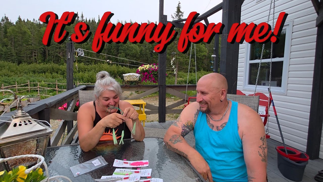 Off grid work & a good laugh. #newfoundlandlabrador #offgridliving #miniexcavator1ton