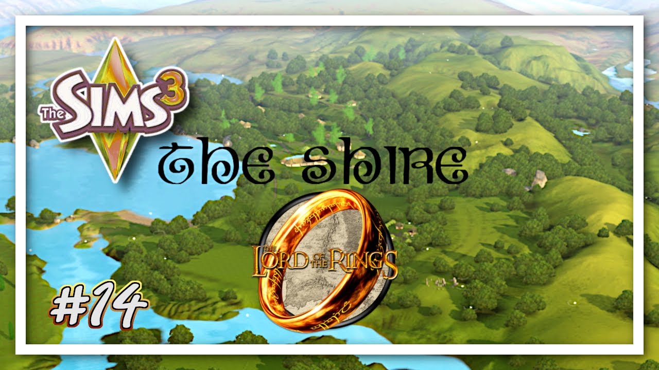 The Sims 3 Nowe Światy - #14 Shire - Władca Pierścieni / Hobbit World