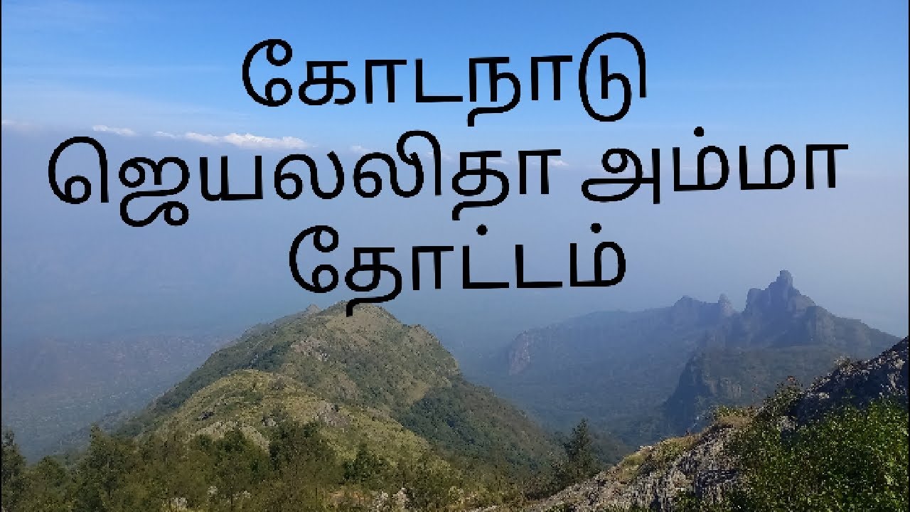 🔥கோடநாடு || அம்மையார் ||ஜெயலலிதா தோட்டம்|| kodanadu view point #vinothvlog