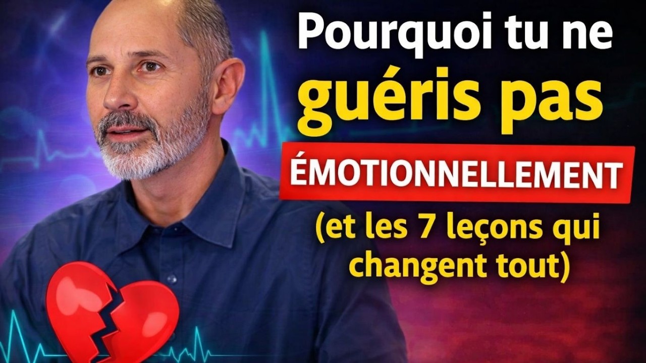 Pourquoi tu ne guéris pas émotionnellement (et les 7 leçons qui changent tout)