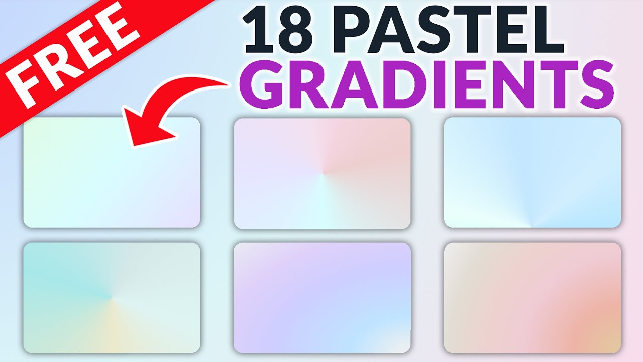 18 FREE Pastel Gradients Built with Divi&rsquo;s Gradient Builder