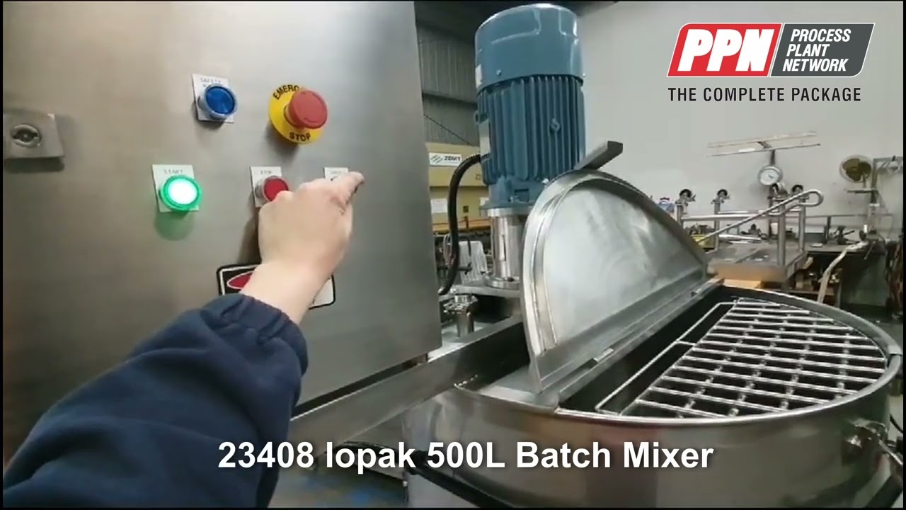 IOPAK High Shear Batch Mixer with 500L Tank HSBM 500 [23408]