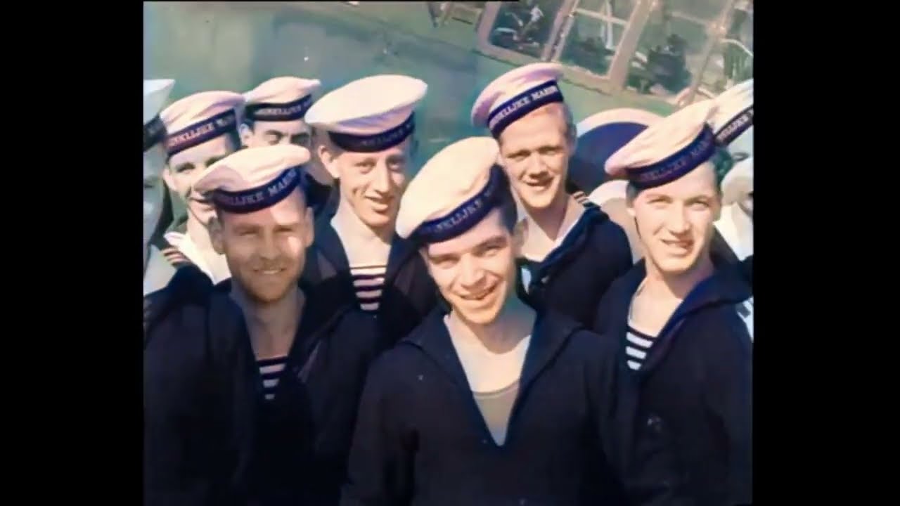 Dutch History: The Karel Doorman Arrives in Cape Town (1946)