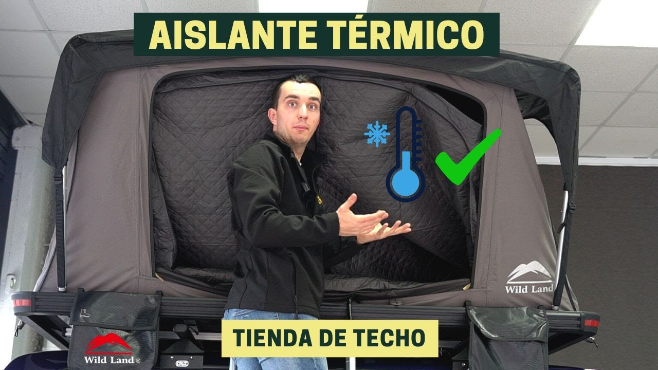 AISLANTE TÉRMICO TIENDA DE TECHO WILD LAND