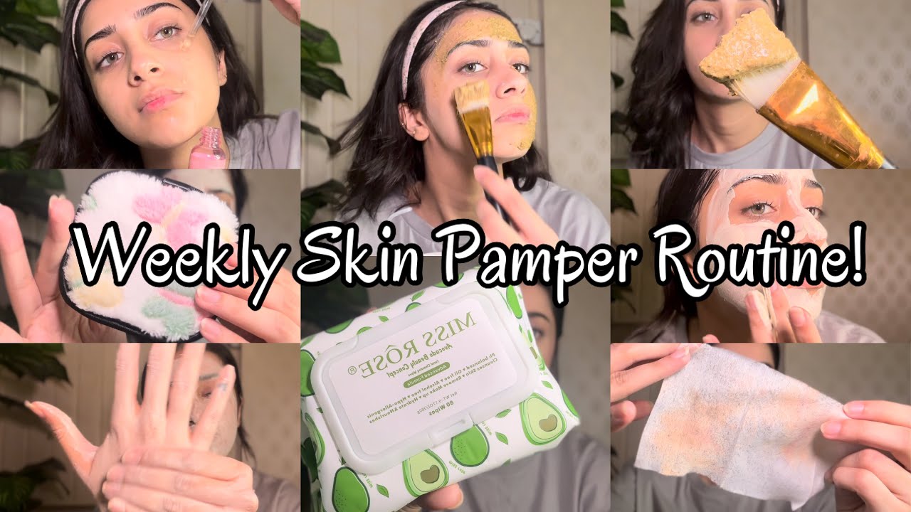 Weekly Skincare for College and University Girls! Get glowy skin at home