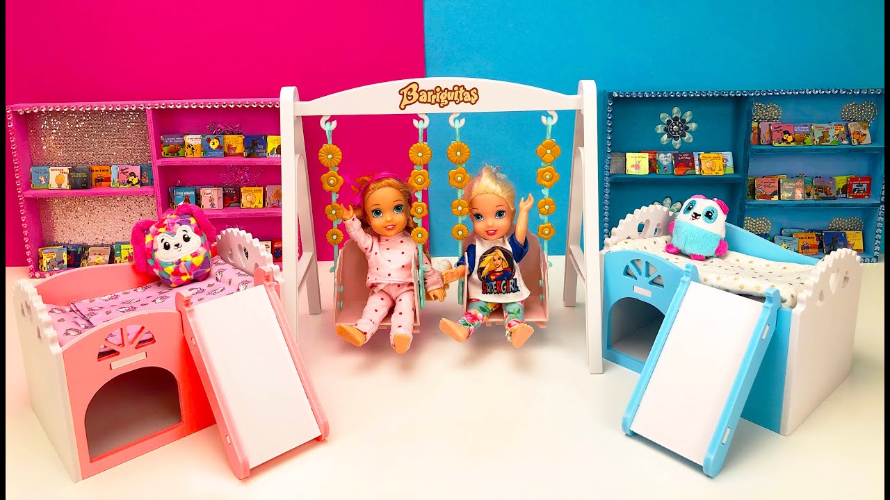 Elsa and Anna toddlers big challenge at the sleepover