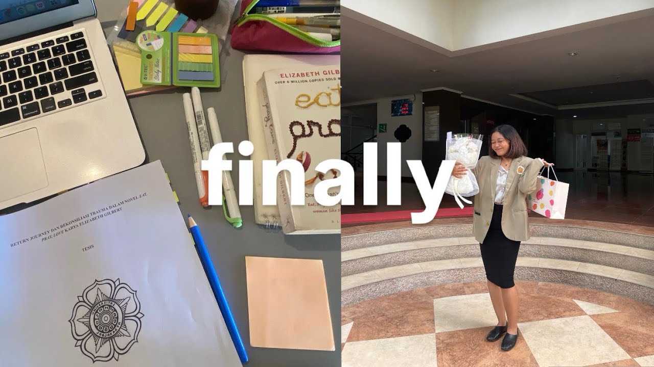 jogja diaries | thesis defense prep, semester break in malang