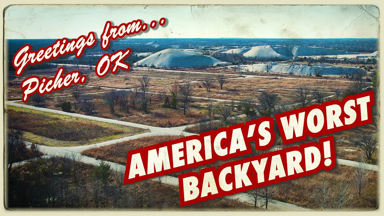 30 Piles of Toxic Waste, Sinkholes, Tornados & Poisoned Wells: Picher OK