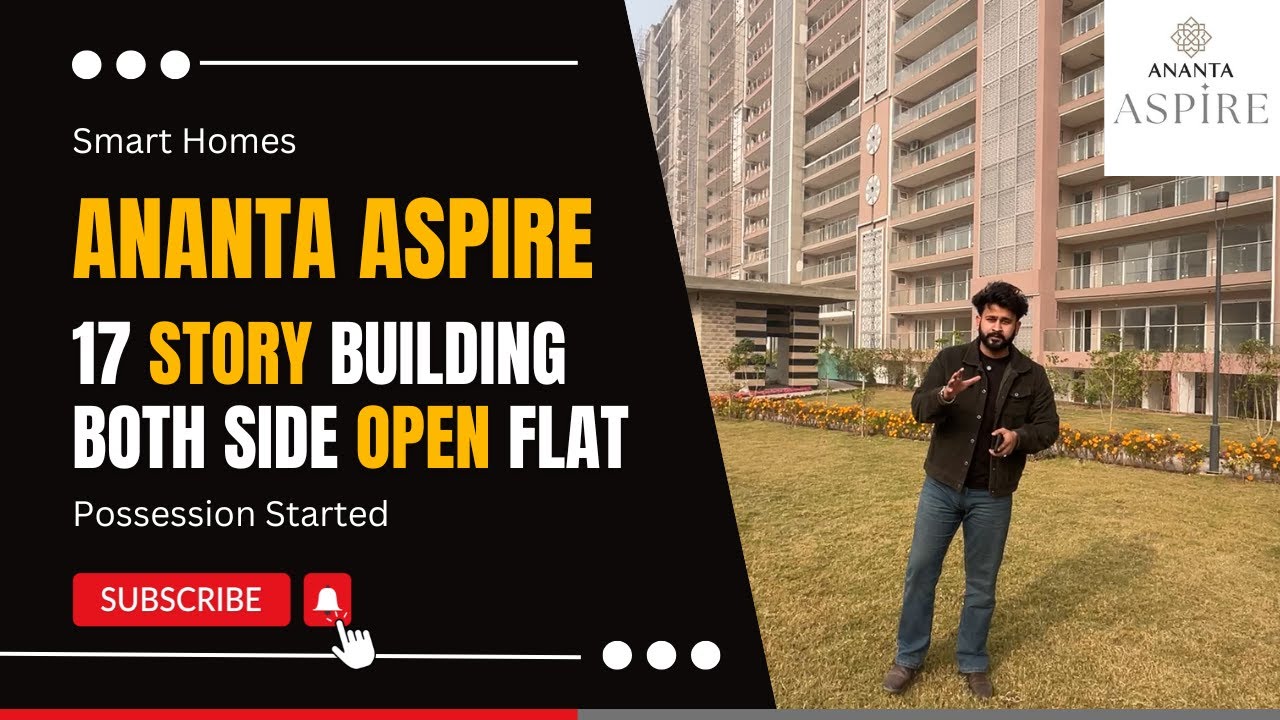 Inside Ananta Aspire 2247 sqft 3+1 BHK Zirakpur Real Estate 2025 |  9300 per sqft #viral #realestate
