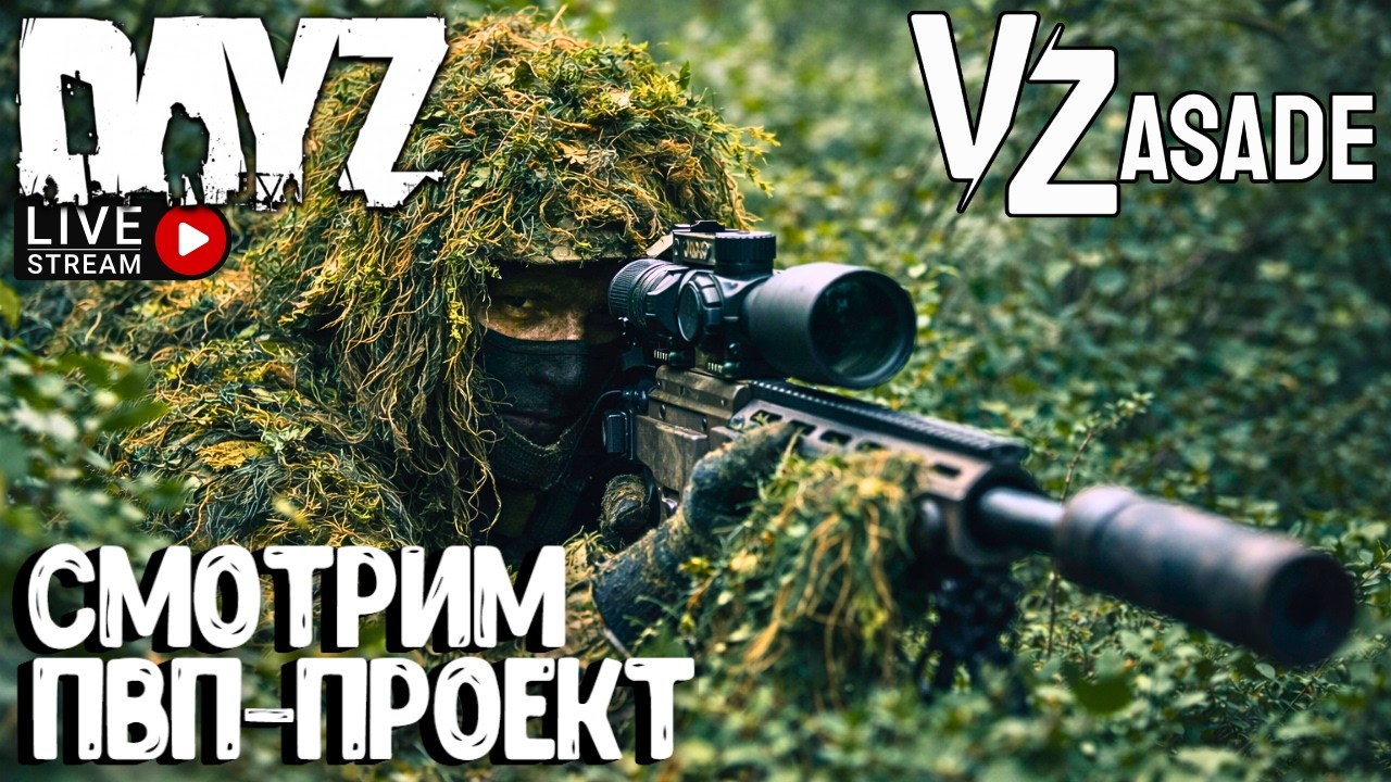 СМОТРИМ ПВП ПРОЕКТ. DAYZ VZasade. СТРИМ