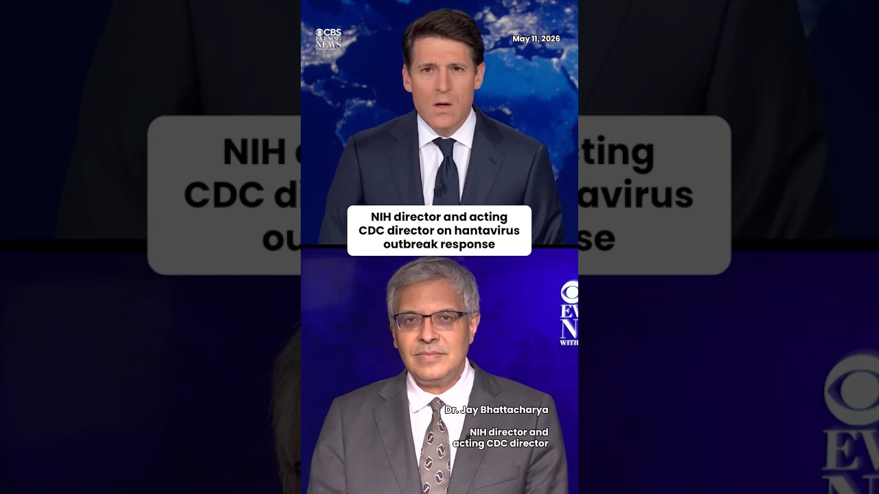 NIH director and acting CDC director on hantavirus outbreak response #shorts