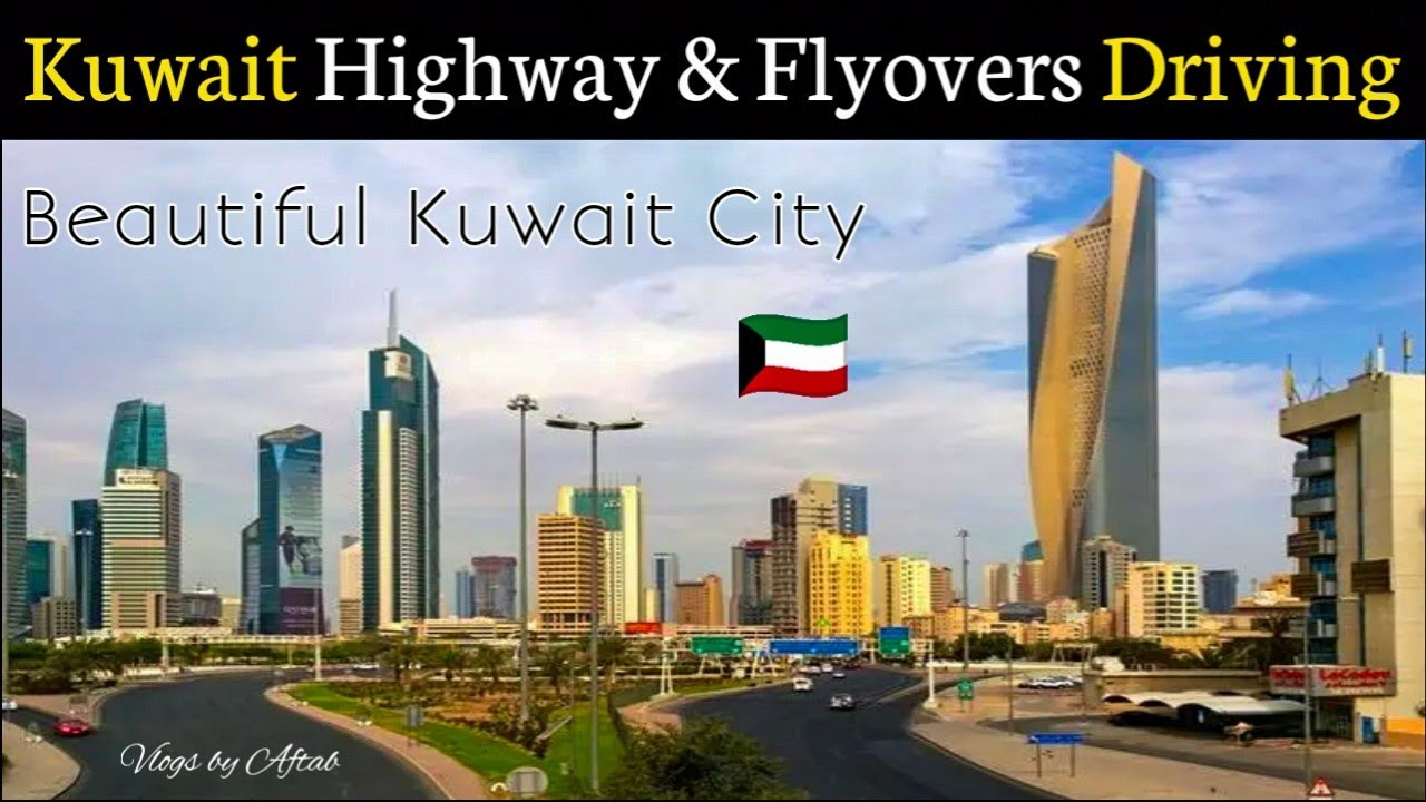 Kuwait City | Kuwait Highway & Flyovers Driving Trip