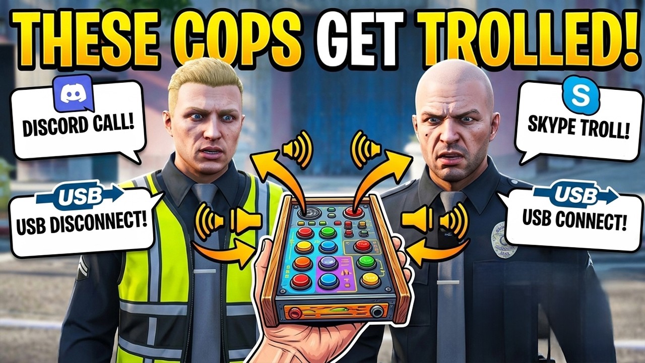 Mr. K’s Classic Soundboard Troll on the Cops | ProdigyRP 2.7