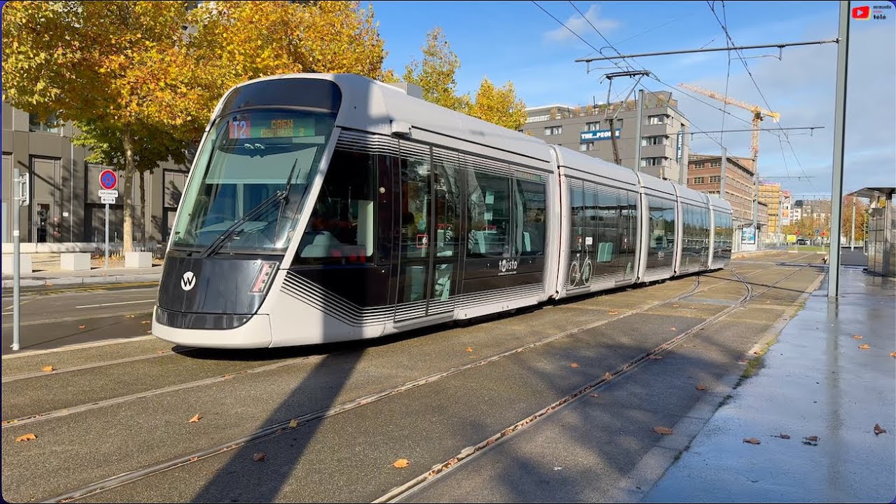 CAEN  🇲🇫 |   Le Tramway Moderne |  Normandie Bretagne Télé