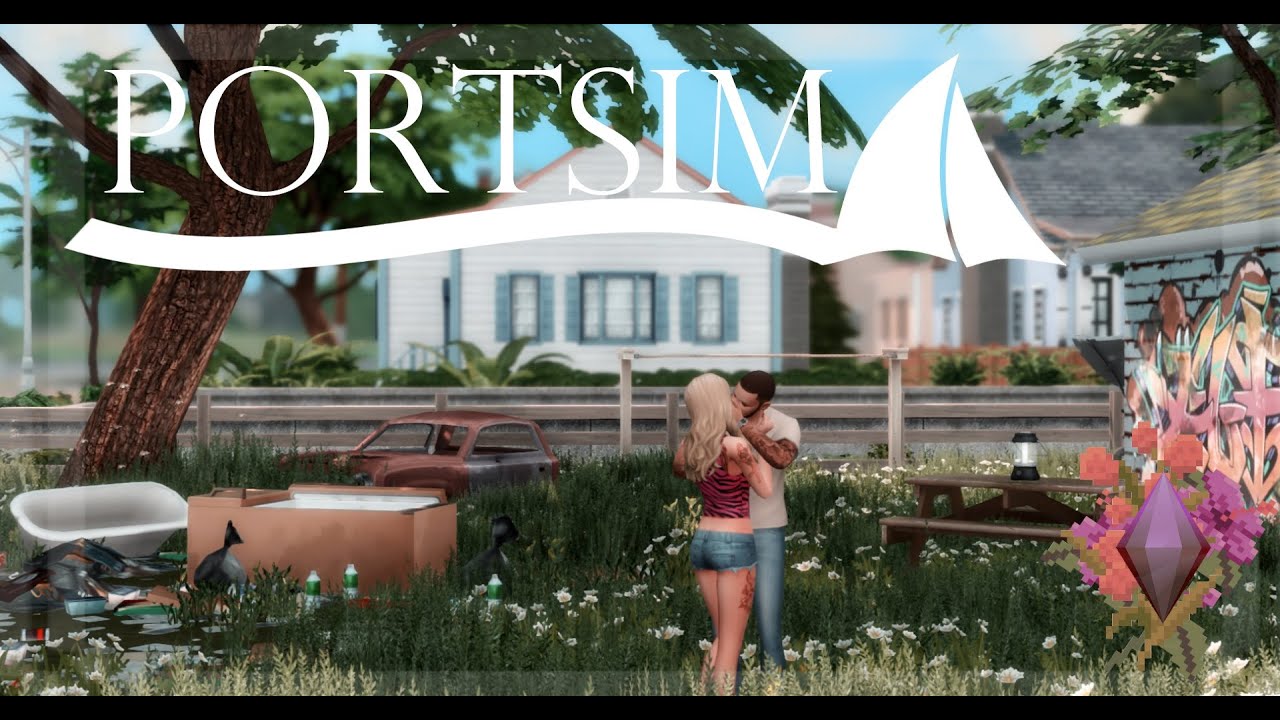 realistic save file full of crime and drama! | portsim 1.0 Overview ♡