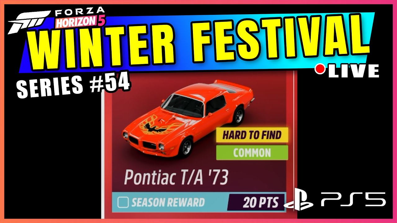 FORZA HORIZON 5 Winter Festival Playlist Guide | Series 54 | PlayStation 5 Pro Gameplay
