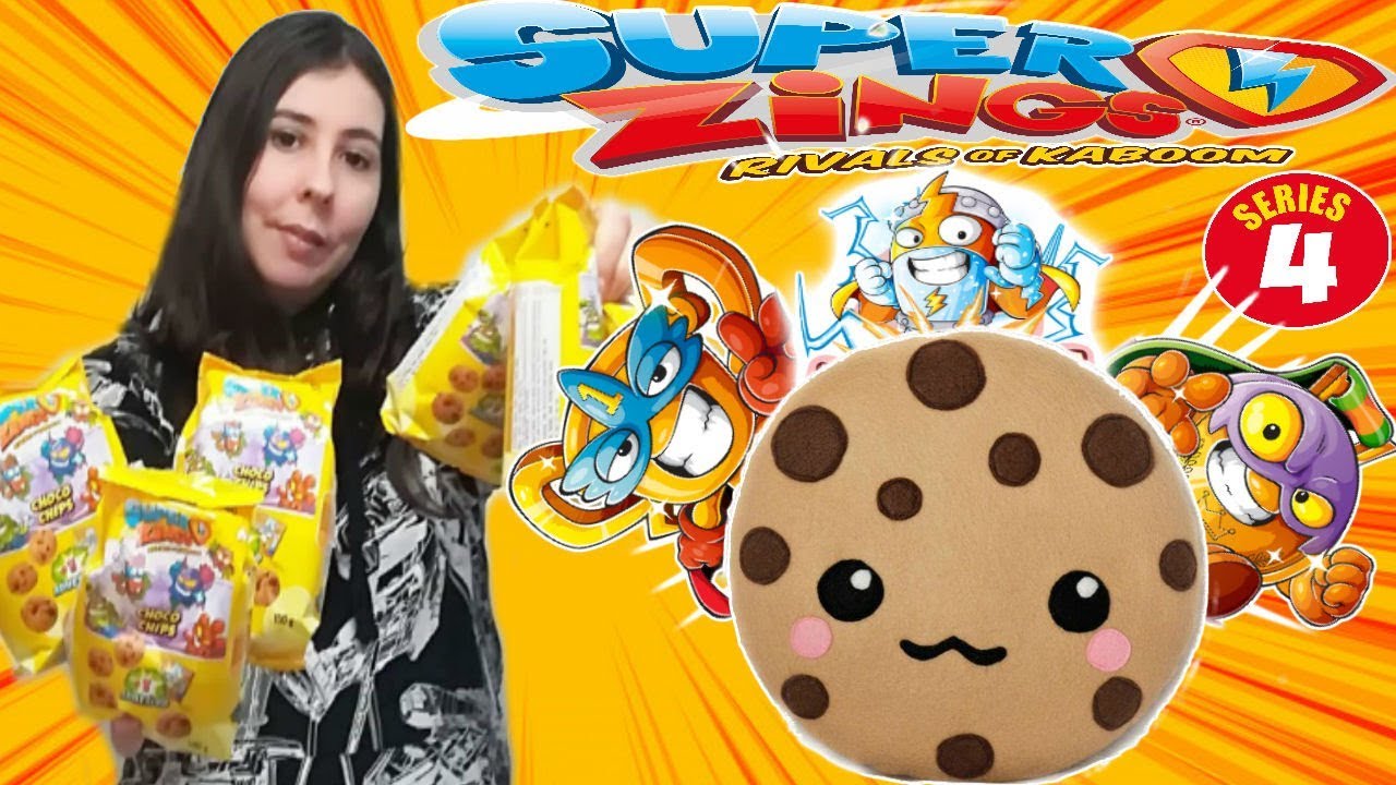 SuperZings GALLETAS 😋UNBOXING con pegatinas COLECCIONABLES Serie 4| Galletas SuperZings shanesama84