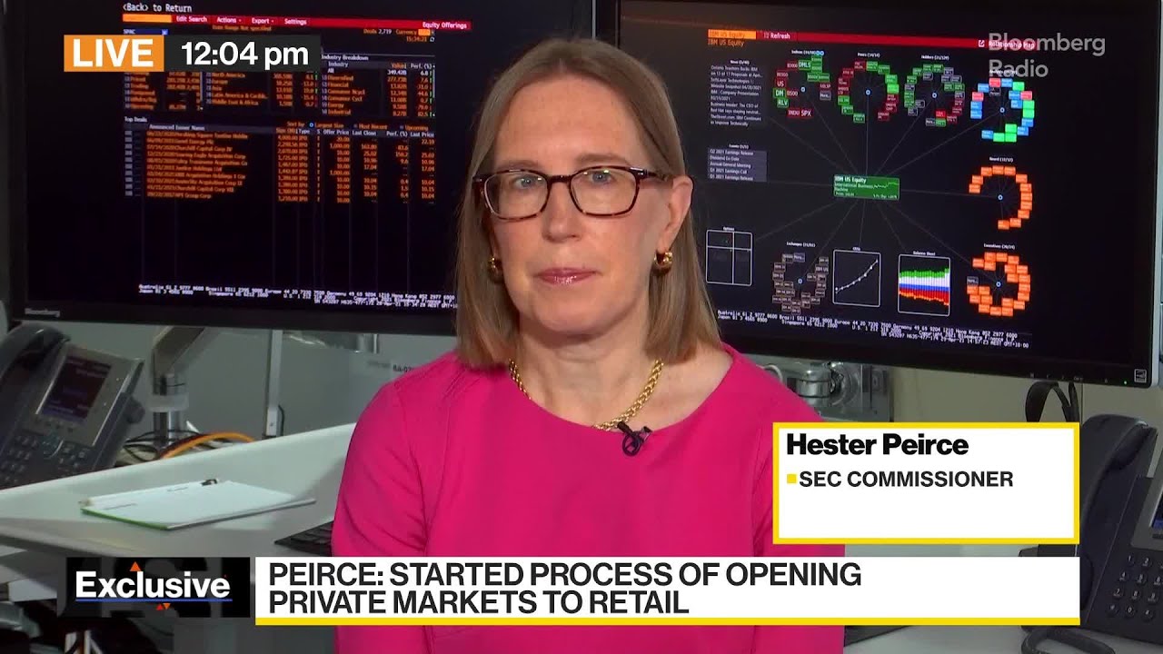 Tokenizing Assets: SEC&rsquo;s Hester Peirce Says Let the Market Choose