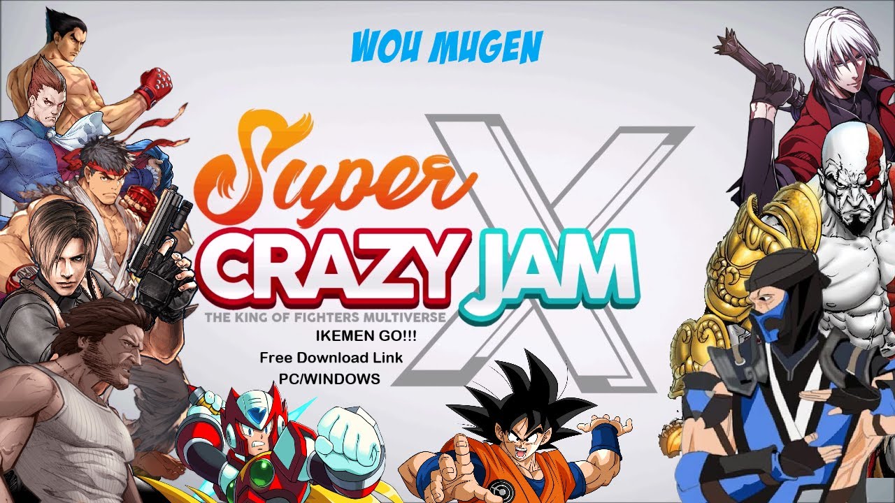 Super Crazy Jam Season 4 (2024) l Ikemen Go! Free Online MUGEN Fighting Games Download [PC/Windows]