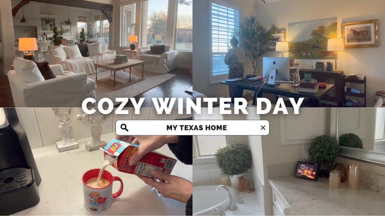 HAVING SUCH A COZY WINTER DAY | Home Set up during Rainy Day, Skincare, Shopping, Coffee
