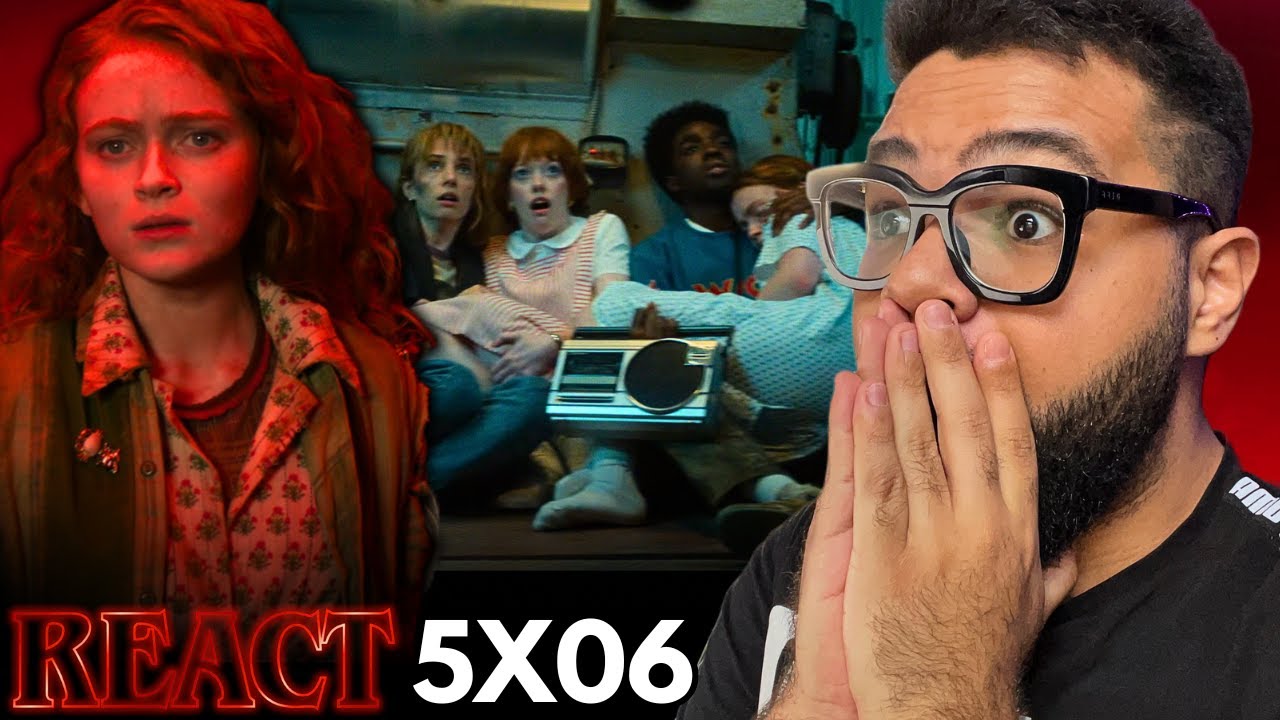 A FUGA DE MAX E A VERDADE SOBRE O MUNDO INVERTIDO! STRANGER THINGS 5ª TEMPORADA Episódio 6 REACT