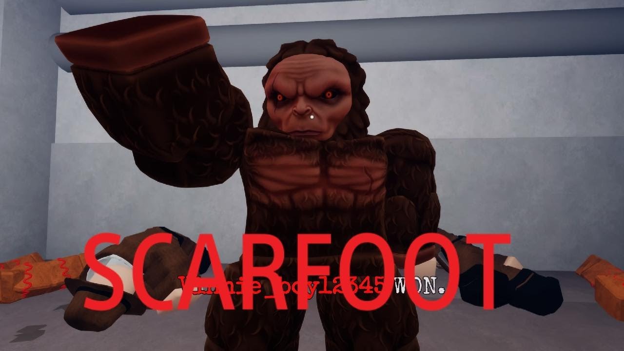Killer SCARFOOT: ROBLOX One of Us